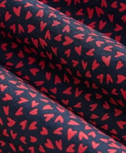 Cotton Broadcloth Heart Boxers