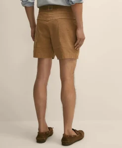 6.5" Cotton Corduroy Camp Shorts