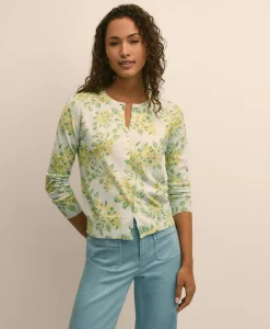 Cotton Floral Cardigan