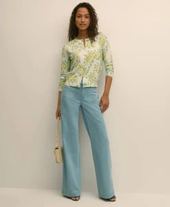 Cotton Floral Cardigan