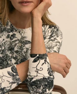 Cotton Floral Cardigan