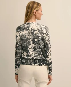 Cotton Floral Cardigan
