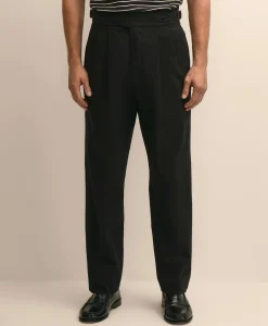 Cotton Herringbone Gurkha Pants