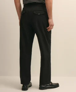 Cotton Herringbone Gurkha Pants