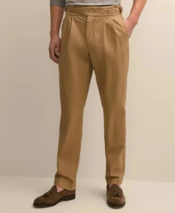 Cotton Herringbone Gurkha Pants
