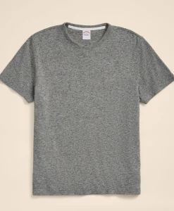 Cotton-Linen Pique T-Shirt