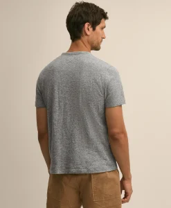 Cotton-Linen Pique T-Shirt
