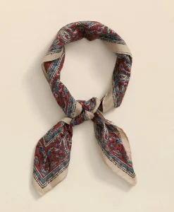 Cotton Medallion Print Neckerchief
