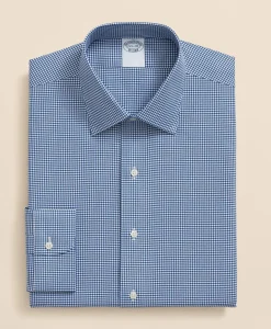 Cotton Non-Iron Twill Spread Collar Dress Shirt