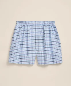 Cotton Oxford Check Boxers