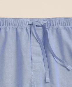 Cotton Oxford Lounge Shorts