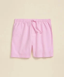 Cotton Oxford Lounge Shorts