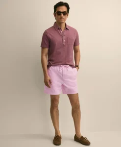 Cotton Oxford Lounge Shorts