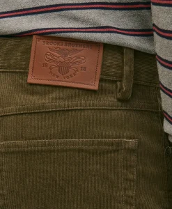 Cotton 5-Pocket Corduroy Pants