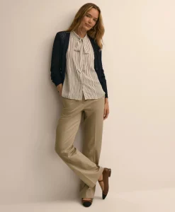 Cotton Pointelle Cardigan