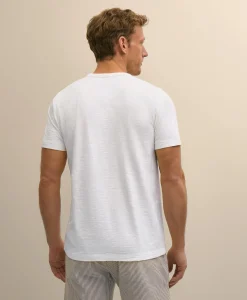 Cotton Slub Emblem Graphic T-Shirt