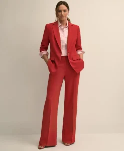 Crepe Relaxed-Fit Jacket