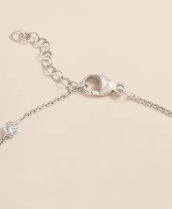 0.5 CT. Lab-Grown Diamond 14k Gold Station Bracelet