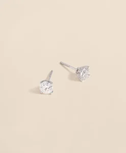 1 CT. Lab-Grown Diamond 14k Gold Stud Earrings