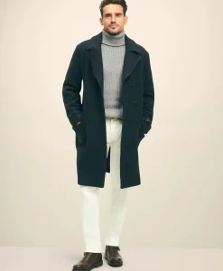 Double Faced Wool Top Coat