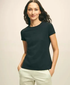 Elevated Cotton Modal Pique T-Shirt
