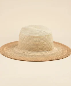 Eugenia Kim Ombre Packable Fedora Hat