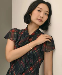 Faux-Pearl Chain Bracelet