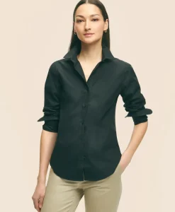 Fitted Non-Iron Stretch Supima® Cotton Dress Shirt