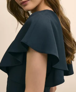 Flutter-Sleeve Dress
