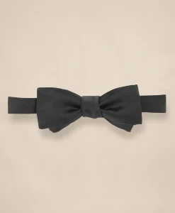 Formal Square End Satin Bow Tie