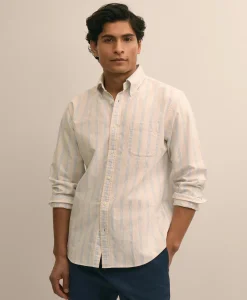 Friday Shirt, Oxford Novelty Stripe