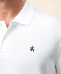 Golden Fleece® Big & Tall Stretch Supima® Long-Sleeve Polo Shirt
