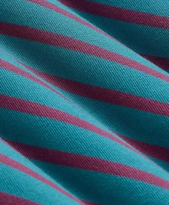 Golden Fleece® Stretch Supima® Cotton Short-Sleeve Striped Polo