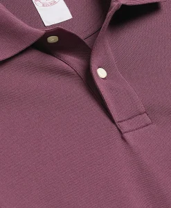 Golden Fleece® Stretch Supima® Long-Sleeve Polo Shirt