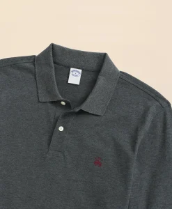 Golden Fleece® Stretch Supima® Long-Sleeve Polo Shirt