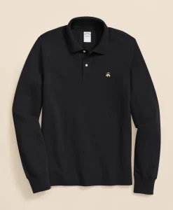 Golden Fleece® Stretch Supima® Long-Sleeve Polo Shirt