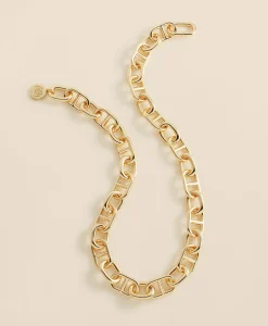 Gold-Toned Mariner Link Necklace