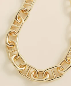 Gold-Toned Mariner Link Necklace