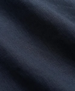 Irish Linen Camp Collar Short-Sleeve Sport Shirt