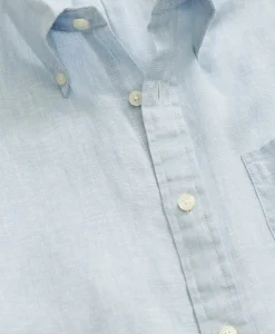 Irish Linen Short-Sleeve Sport Shirt