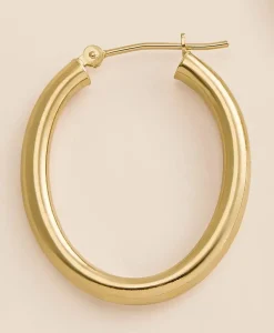 14k Gold Small Hoop Earrings