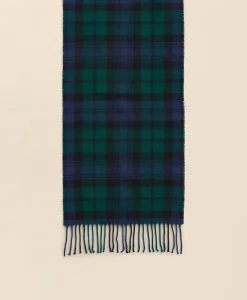 Lambswool Black Watch Tartan Scarf