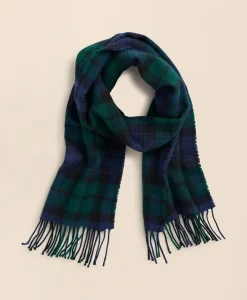 Lambswool Black Watch Tartan Scarf