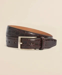 Leather Embossed Belt