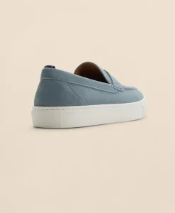Leather Slip-On Loafers