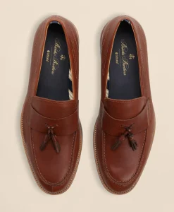 Leather Tassel Loafers