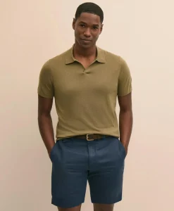 Lightweight Luxe All-Season Sweater, Johnny Collar