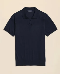 Lightweight Luxe All-Season Sweater, Johnny Collar