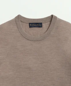 Lightweight Luxe All-Season Sweater, Crewneck