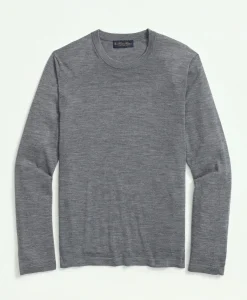 Lightweight Luxe All-Season Sweater, Crewneck